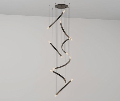 Люстра CTO Lighting Trace Freefall 7