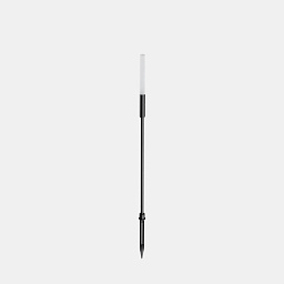 347882 Ideal lux Twiggy садовый светильник на штыре черного цвета с линейным корпусом