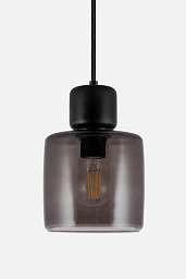 654356 Globen Lighting Dot подвесной светильник с серым стеклянным плафоном