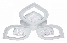 10227/3LED Escada Hydria потолочный светильник с тремя фигурными модулями белый