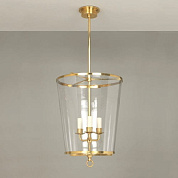 CL0293.BR.SE Fixed Zurich Lantern, Small, Brass, 3 Lights