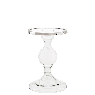 107940 Candle Holder Providence glass S подсвечник Eichholtz