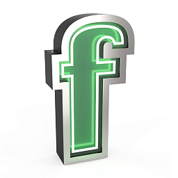Графический светильник DelightFULL Letter F