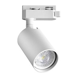 Трековый светильник Dynamite TR 1-PHASE ROUND Ideal Lux 371443, белый