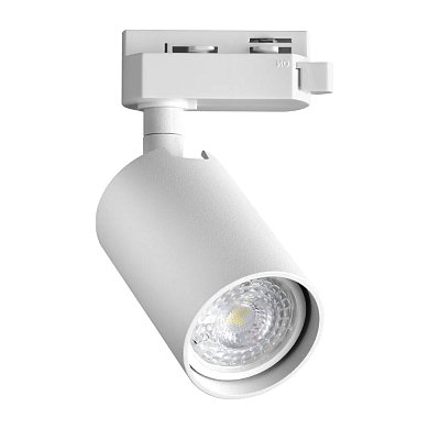 Трековый светильник Dynamite TR 1-PHASE ROUND Ideal Lux 371443, белый