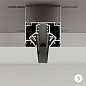 A474306 Arte Lamp Linea track 48V 23mm магнитный шинопровод для натяжного потолка — фото 3