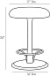 4893 Holden Counter Stool Arteriors табурет