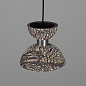 MLCMP070 Mullan органический керамический подвес Nakaii, Black Clay, 20 см — фото 4