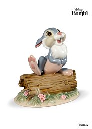 Фарфоровая статуэтка крольчонка из «Бэмби» Thumper Lladro 01009351