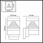 7140/20WL Odeon Light Hulk светильник на штанге 20W 652lm 3000K — фото 4