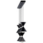 Kordan 5 Light Linear Pendant Cluster Matte Black люстра 84113 Kichler