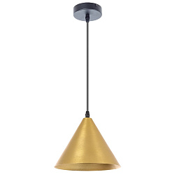A7033SP-1BK Arte Lamp DAVID подвесной светильник с коническим плафоном золотого оттенка