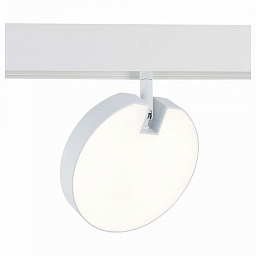 ST359.546.15 ST-Luce Skyline 48 трековый прожектор с плоским круглым плафоном белого оттенка 48V