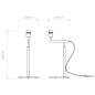 1404005 Telegraph Table светильник Astro Lighting 4597