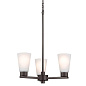 Stamos 18" 3 Light Chandelier Olde Bronze люстра 52435OZ Kichler — фото 3