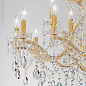 Kolarz BELVEDERE 0413.812+6.3.SpT люстра золото 24 карата ø94cm высота 110cm мин. высота 135cm макс. высота 165cm 12+6 ламп e14 — фото 2