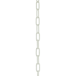 CHN-204 Arteriors 3inch цепь белого цвета с гладкими звеньями для декоративного монтажа