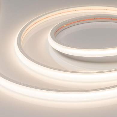 031915(2) Arlight Лента герметичная COB-PL60-X544-12mm 24V Warm3000 (11.5 W/m, IP65, CSP, 5m)