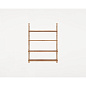 8045 Shelf Library Frama Стеллаж одинарный 114.8x80 дуб — фото 2