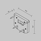 TRA034D-EC-422W Maytoni Accessories for tracks Exility Комплектующие для встраиваемой трековой системы Белый — фото 3