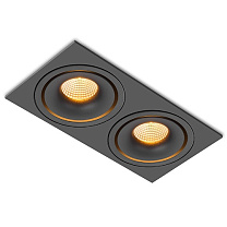 Потолочные светодиодные светильники Led technology SFERA R 22.30 W 2FW NO DIM черный