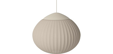 подвесной светильник с гладким плафоном диаметром 50 см