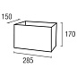PAN-176-14 Leds C4 Shade rectangular 182x170x150mm — фото 1