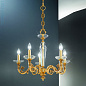 Kolarz CONTARINI 0299.85.15 люстра французское золото ø65cm высота 57cm мин. высота 80cm макс. высота 125cm 5 ламп e14 — фото 1