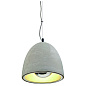 SOPRANA SOLID Pendelleuchte, PD-2, rund, E27, max. 60W, Beton, mit Reflektor SLV 155711 — фото 1