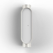Ibuk N° 1; Polycarbonate white Built-in LED 3000°K warm white 3x4.5W 10 / 10°; Pure white