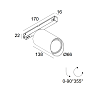 24634 9205 B Delta Light PR SPLITLINE M26L - Spy 66 Wallwash — фото 1