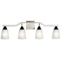 Skagos 4 Light Vanity Light Brushed Nickel настенный светильник 55030NI Kichler