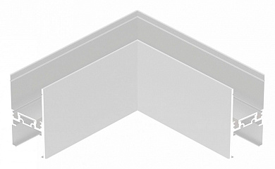 угловой I-образный соединитель для треков Skyflat белый