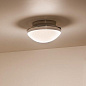 Bretta 13.5" 2 Light Flush Mount Polished Nickel потолочный светильник 52544PN Kichler