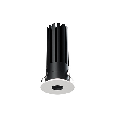 Встраиваемый светильник Lightstar Spira Slim круглый 12Вт