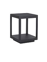 Dark Anthracite Die-Casting Aluminium LED 8 Watt 440Lm 3000K 200-240 Volt 50Hz Beam Angle 108° IP65 L: 18 W: 18 H: 23 cm