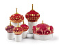 01040174 Lladro 1001 Lights набор из фарфорового подсвечника и крышки с орнаментом для свечи — фото 2