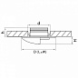 212147 Lightstar Lumina quad led встраиваемый светильник, 1Вт, 3000K, 60лм, черный