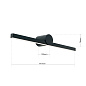 Soff 3-584 schwarz Beauty Orion настенная подсветка — фото 5