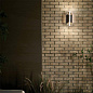 Astalis 12" LED Wall Light Textured Black and Burnished Gold уличный настенный светильник 59076BKTLED Kichler