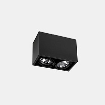 Ceiling fixture Multidir Evo S Double Surface 26W 3000K CRI 80 DALI-2 Black IP23 2400lm