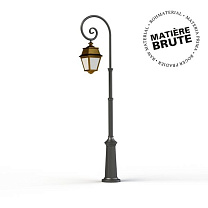 Avenue 2 N° 8; Opal PMMA Built-in LED 2700°K warm white 13W; Raw brass