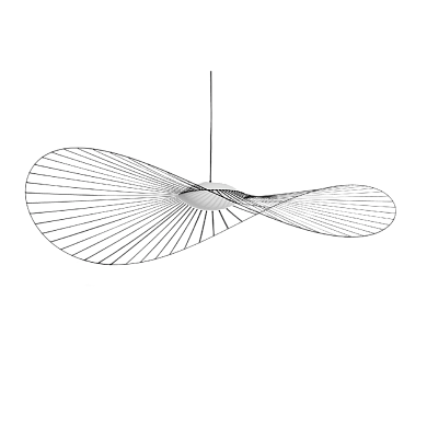 L0840303 VERTIGO Petite Friture Подвесной светильник геометрический сферический большой черно-белый