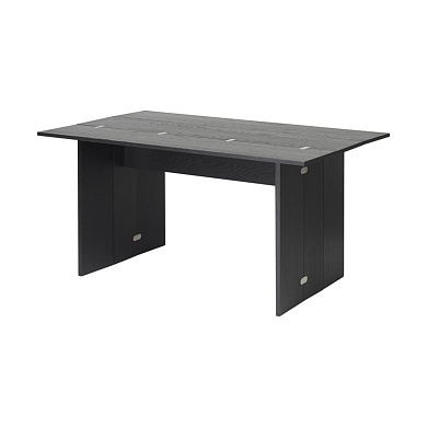 2599-1000 Flip Design House Stockholm Компактный рабочий стол чёрного цвета с прямыми линиями