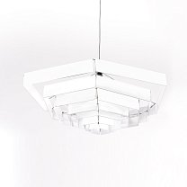 Lampada Esagonale 82, белый, длина 82 см