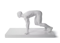 Фарфоровая статуэтка бегуна на старте Sprinter Lladro 01008366