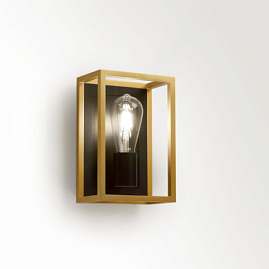 MONTUR M O E27 FG фламандское золото Delta Light настенный светильник