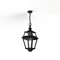 Place des Vosges 2 N° 1; Clear glass E27 105W; Dark black