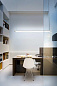 Superflat Flos Architectural Линейный подвес прямоугольный белый f-a-070 — фото 4