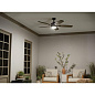 56" Tranquil 5 Blade LED Outdoor Ceiling Fan Olde Bronze люстра-вентилятор 310080OZ Kichler — фото 4